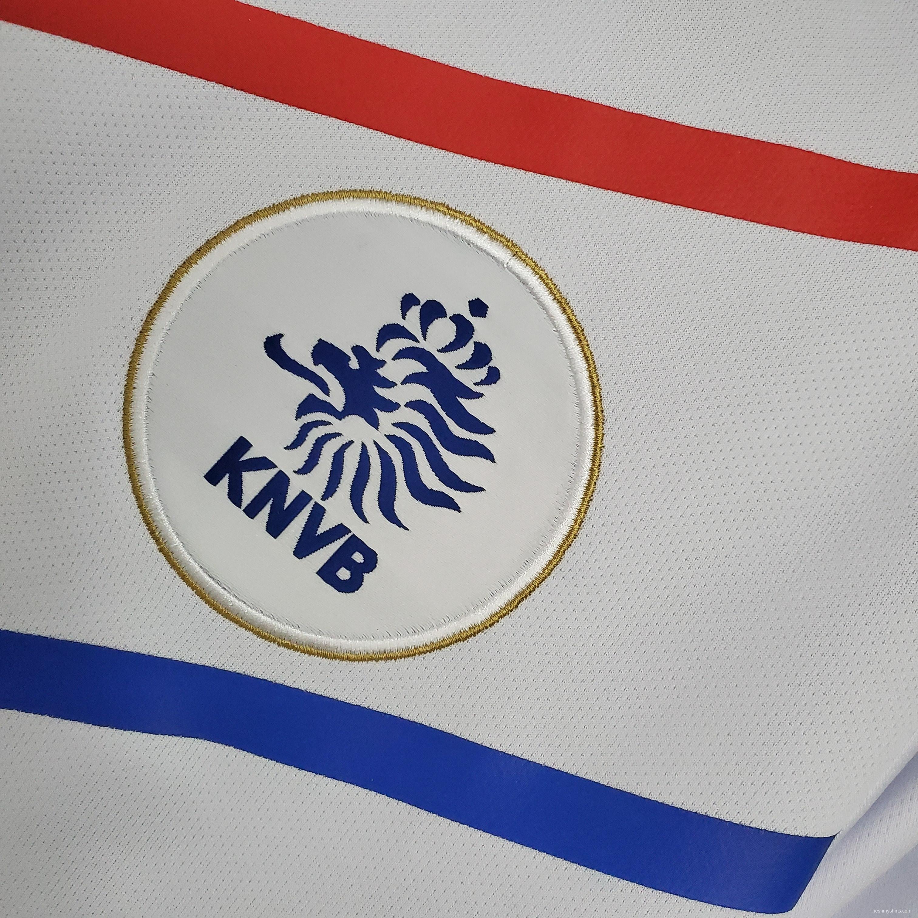 Retro Netherlands 2012 away Soccer Jersey