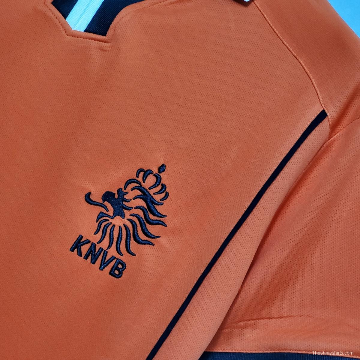 Retro 1998 Netherlands home Soccer Jersey