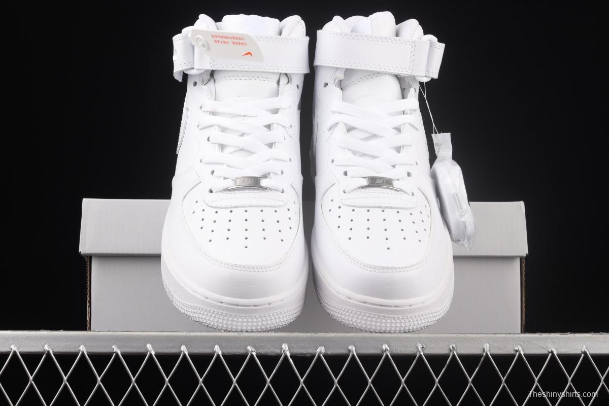 NIKE Air Force 11607 Low Zhongbang all-white casual board shoes CW2289-111,