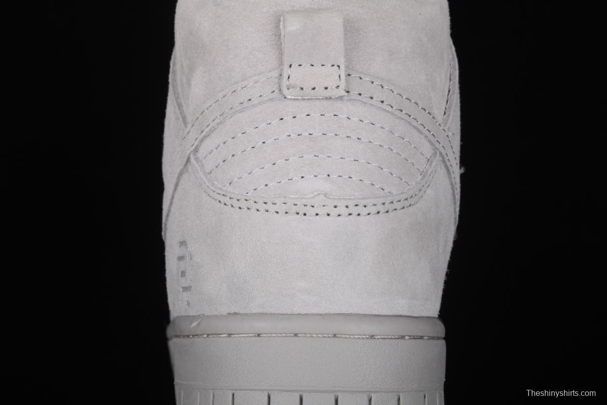 DUNK SB x Reigning Champ 2.0 defending champion second generation gray suede shoes AA2266-600