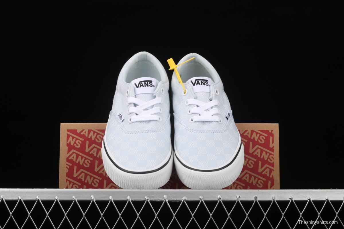 Vans Doheny Era Milk Blue Checkerboard online Celebrity shoes VN0A3MVZ3QN