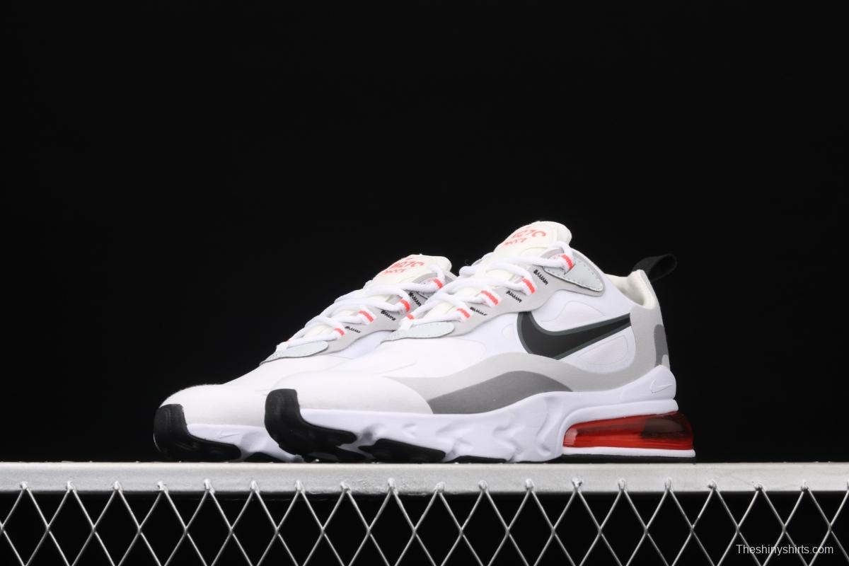 NIKE Air Max 270React new high-frequency mesh function half-palm air cushion running shoes CT1280-100