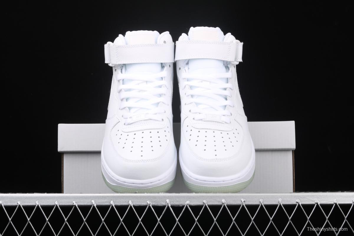 NIKE Air Force 11607 ESS Night Light sole 3M reflective Zhongbang Leisure Board shoes AO2133-101