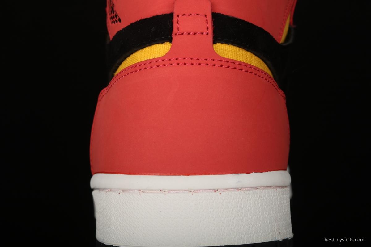 Air Jordan 1 Zoom CMFT AJ Black, Red, Yellow, CT0978-006