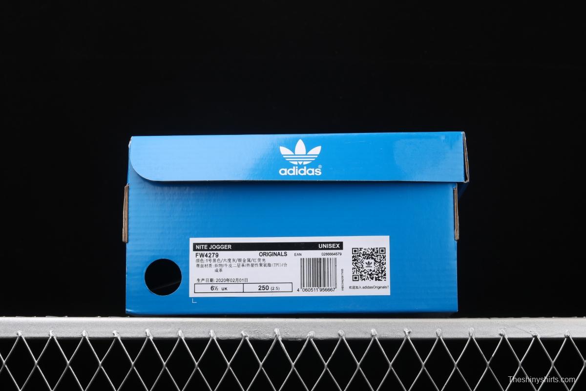 Adidas Nite Jogger 2019 Boost FW4279 3M reflective vintage running shoes