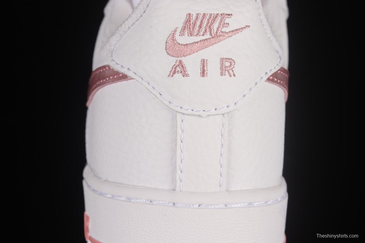 NIKE Air Force 1'07 Low White Rose Pink Low Casual Sneakers CT3839-104