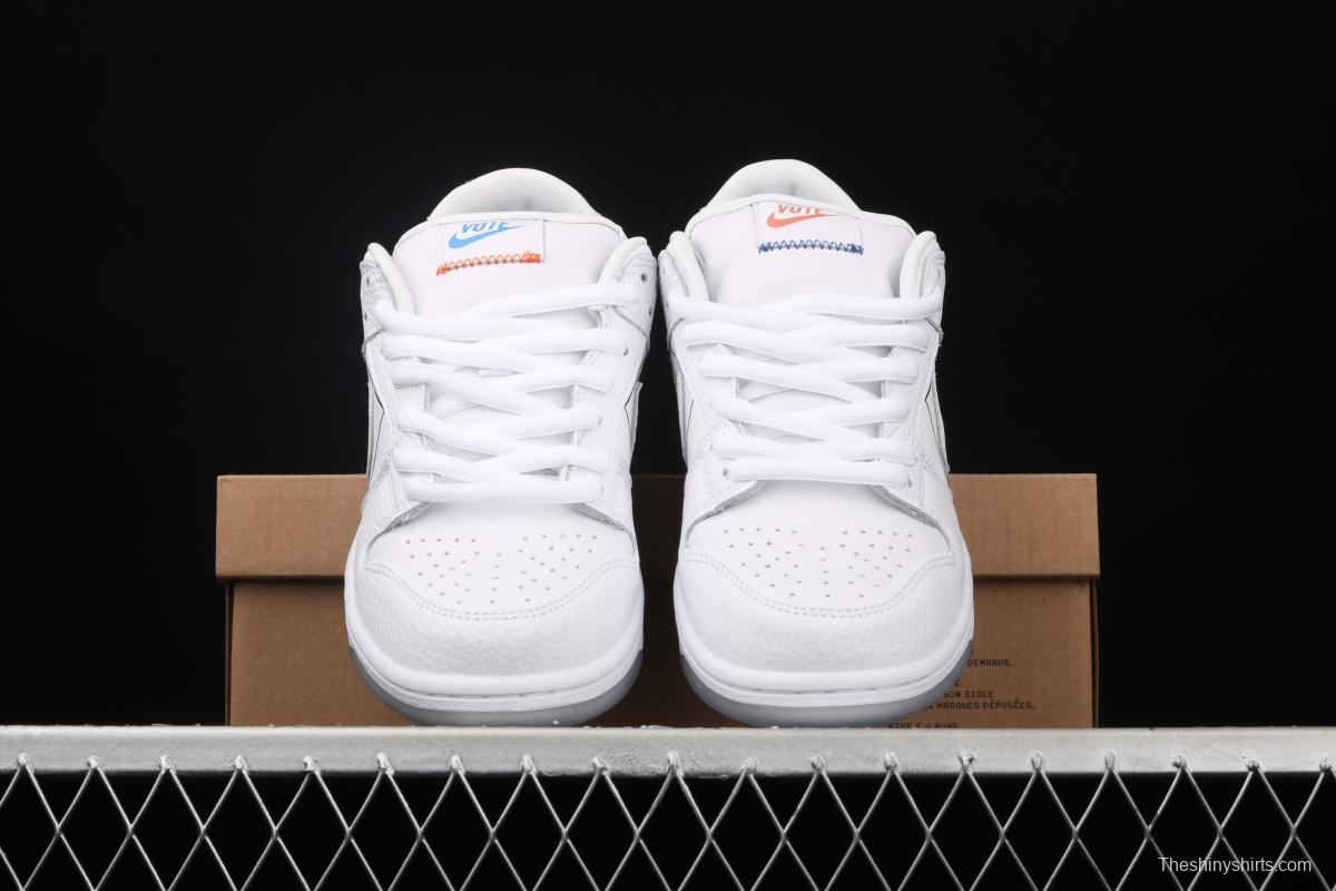 NIKE DUNK SB Low White Pigeon White Pigeon SB low upper board shoes 883232-010