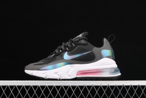 NIKE Air Max 270React new high-frequency mesh hollowing out function half-palm air cushion running shoes CT5064-001