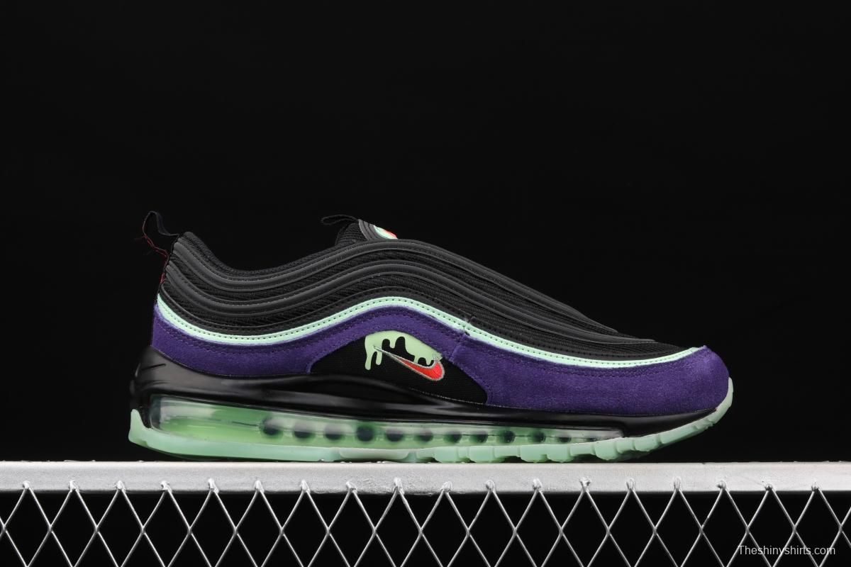 NIKE Air Max 97 Halloween theme bullet air cushion running shoes DC1500-001