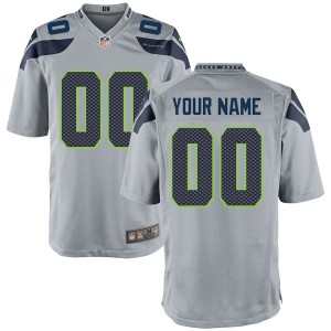 Youth Gray Alternate Custom Game Team Jersey