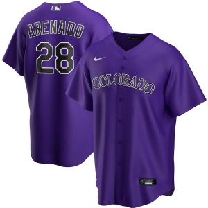 Youth Nolan Arenado Purple Alternate 2020 Player Team Jersey