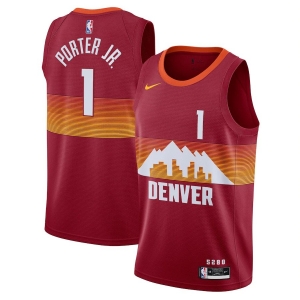 City Edition Club Team Jersey - Red - Michael Porter Jr. - Mens - 2020