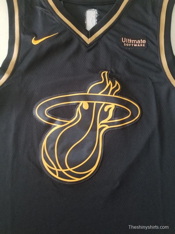 Dwyane Wade 3 Black Golden Edition Jersey