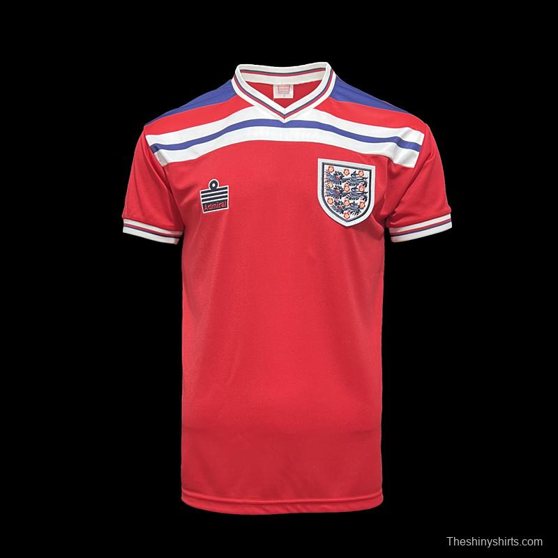 Retro 1982 England Away Soccer Jersey