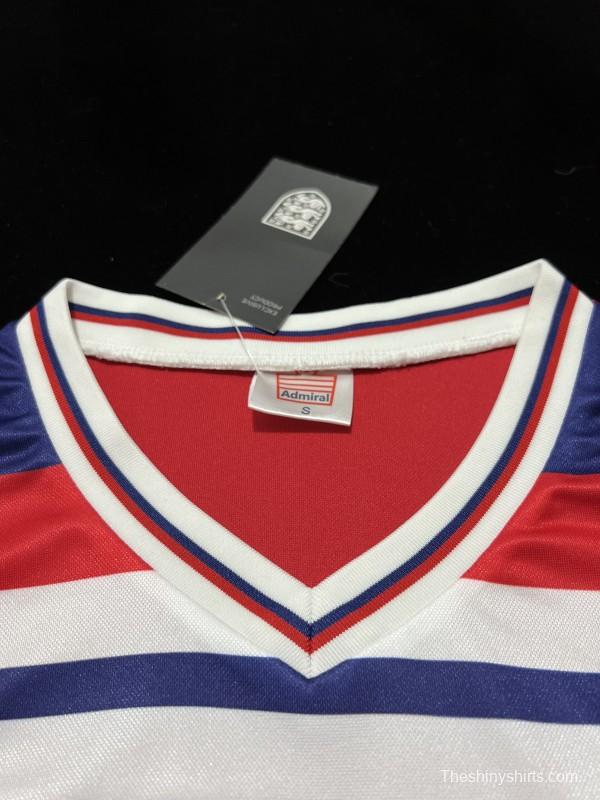 Retro 1982 England Away Soccer Jersey