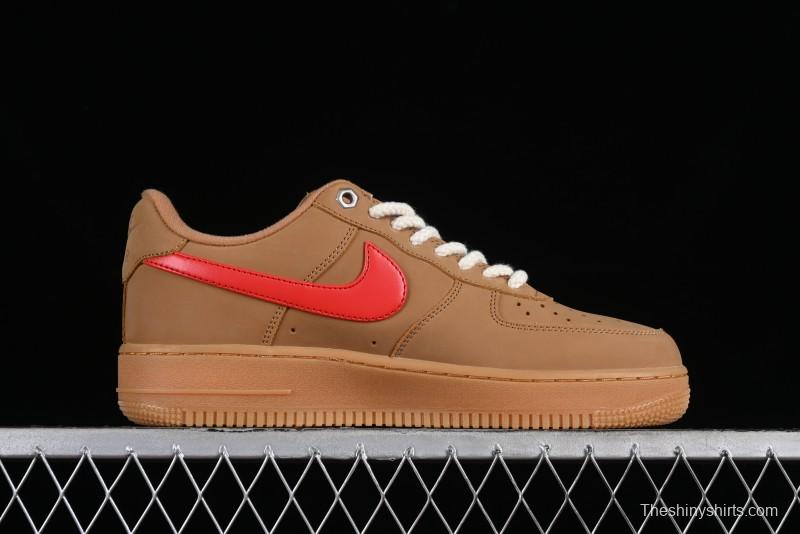 Nike Air Force 1'07 Low Wheat Sneakers