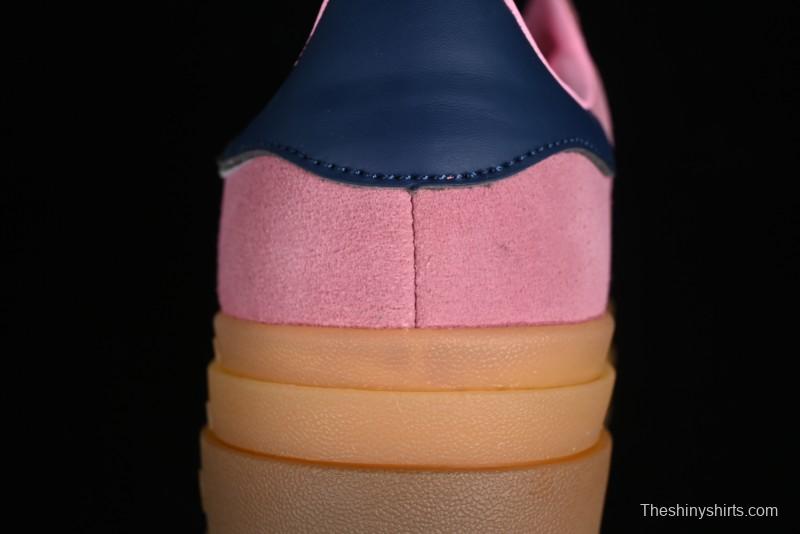 Adidas Originals Gazelle Bold H06122 Low-Top Sneakers with Thick Sole for Casual Wear, Slip-Resistant and Durable