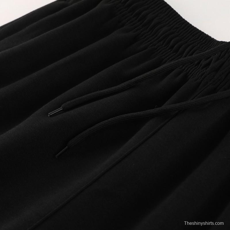 24/25 AC Milan Red/Black Hoodie Full Zipper Jacket +Long Pants