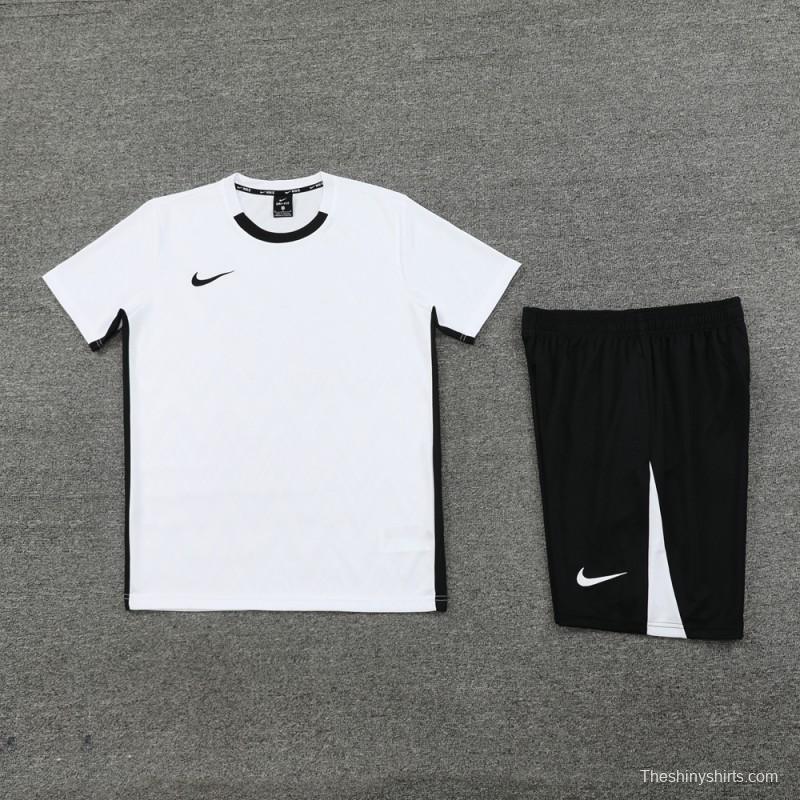 24/25 Nike White Short Sleeve Jersey+Shorts