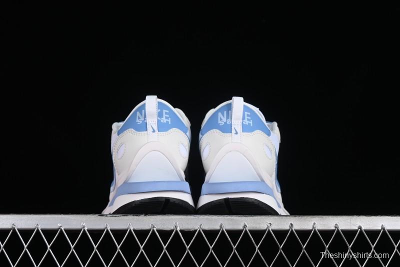 Nike Sacai VaporWaffle 3.0 Deconstructed Sneakers with Overlapping Swoosh and Double Tongue - DD1875-101