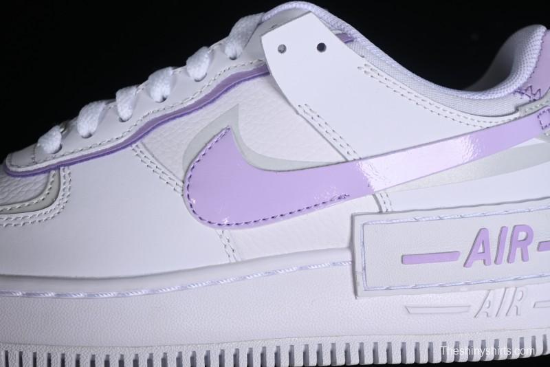 Nike Air Force 1 Shadow Lightweight Elevated Low-Top Casual Sneakers - FN6335-102