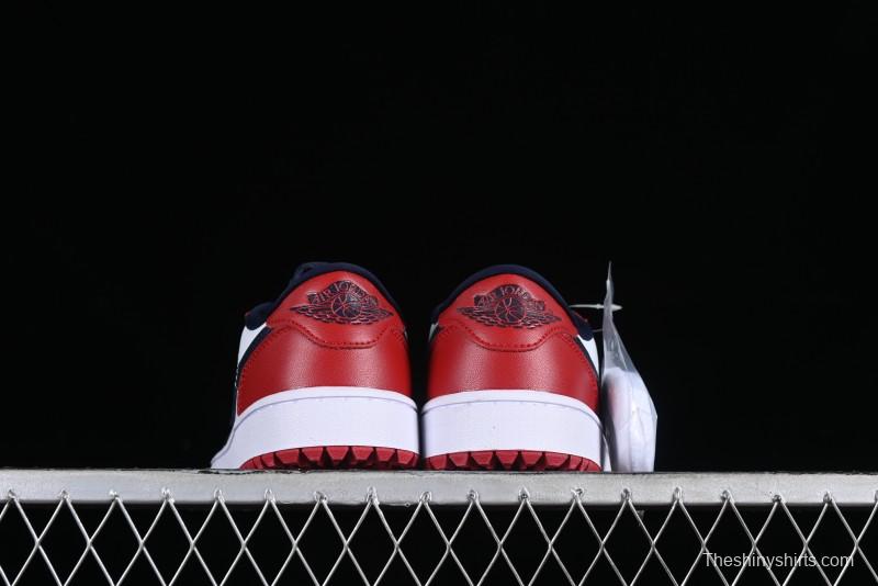 Nike Air Jordan 1 Low Golf Shoes Black Toe - DD9315-113