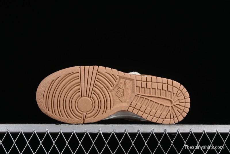 Nike Dunk Low Next Nature "Hemp" Mischievous Doll Soy Milk Bear Maillard Simple and Versatile SB Lace-Up Low-Top Casual Sneakers - DD1873-200