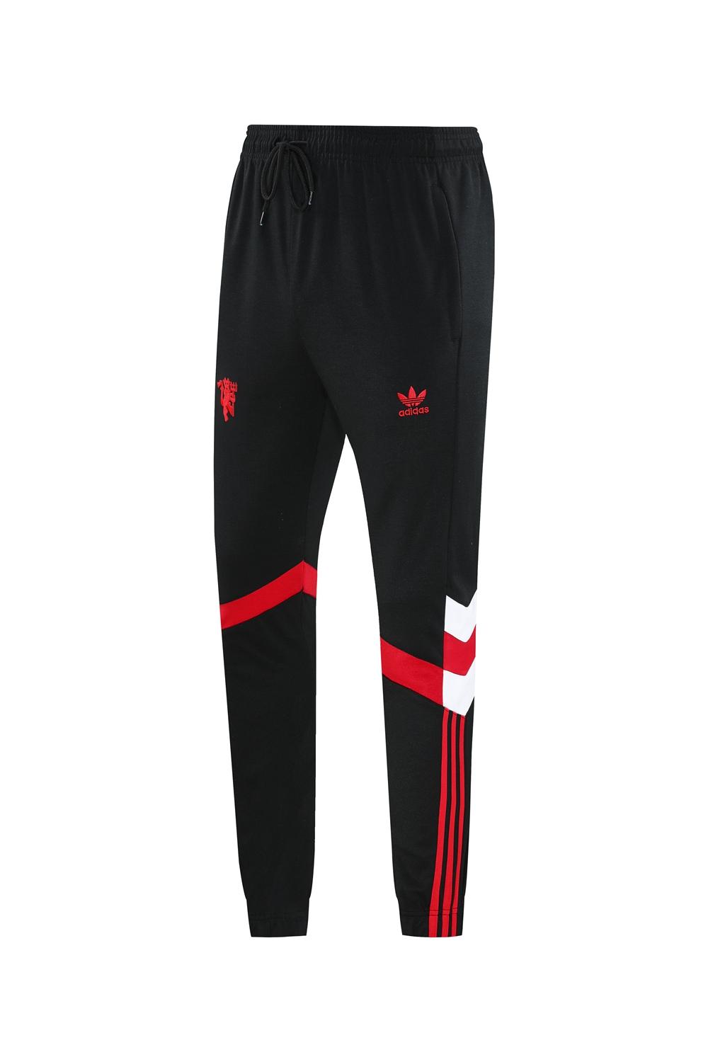 24/25 Manchester United Black Hoodie Jacket +Long Pants