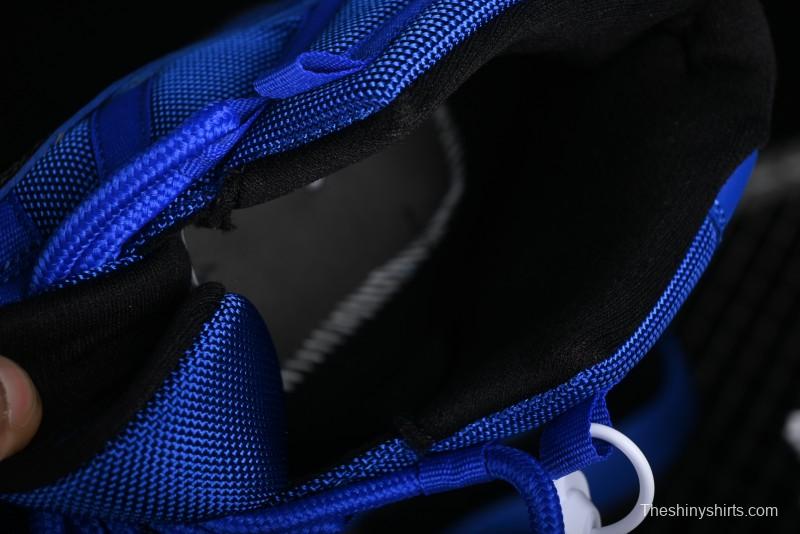 Nike Air Jordan 11 Retro High Top Basketball Shoes in Black and Blue - CT8012-400