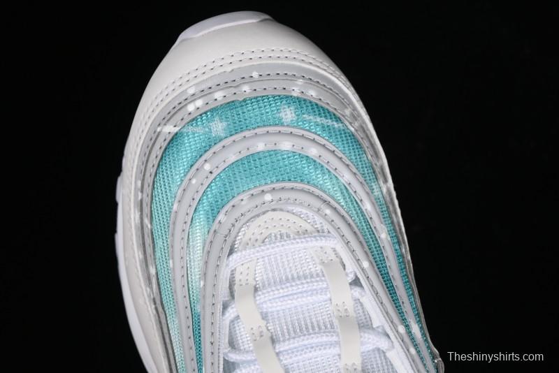 Nike Air Max 97 Custom Full-Sole Air Cushion Retro Bullet Running Shoes - 921826-101