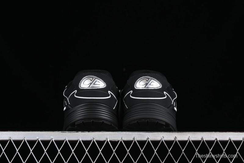 Dior B30 Sneakers with Reflective CD30 Logo and Lightweight Rubber Sole - CD30