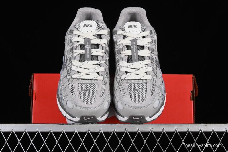 Nike P-6000 Prm Retro Casual Sneakers with Lightweight Design - FN6837-012