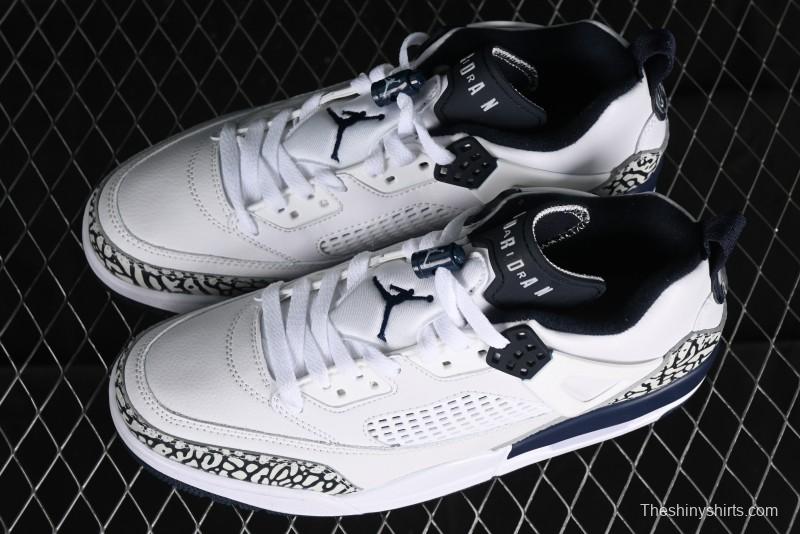 Nike Jordan Spizike Low AJ Hybrid Sneakers with Classic White-Black Colorway - FQ1759-104