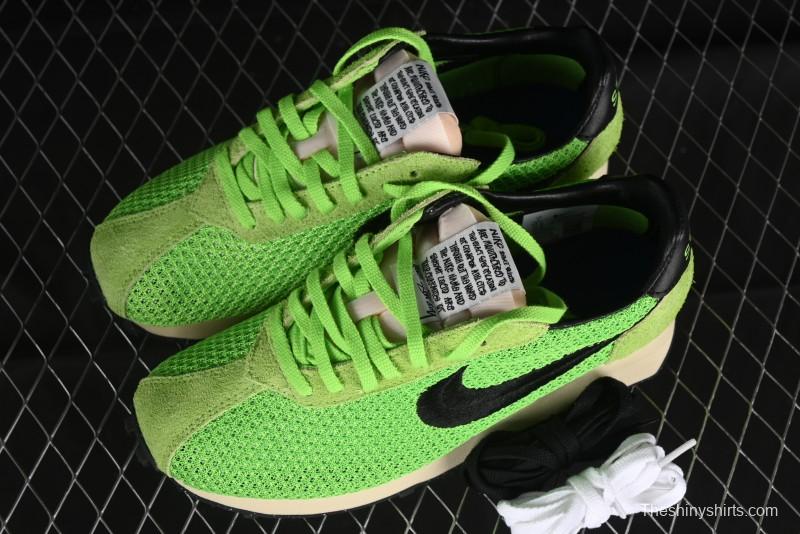 Nike Stussy Roshe Run LD-1000 Comfortable Versatile Non-Slip Durable Waffle Low-Top Casual Running Shoes - FQ5369-300