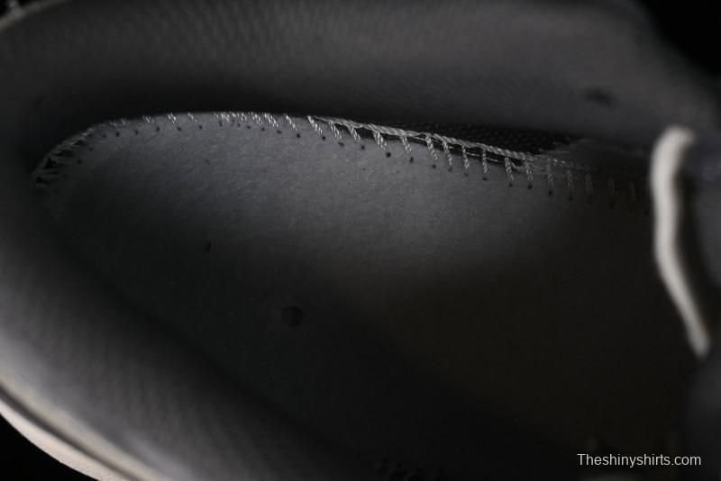 Nike Air Jordan 1 Low AJ1 Stussy Collaboration - Grey Pigskin Custom Low-Top Basketball Shoes - SJ9950-010