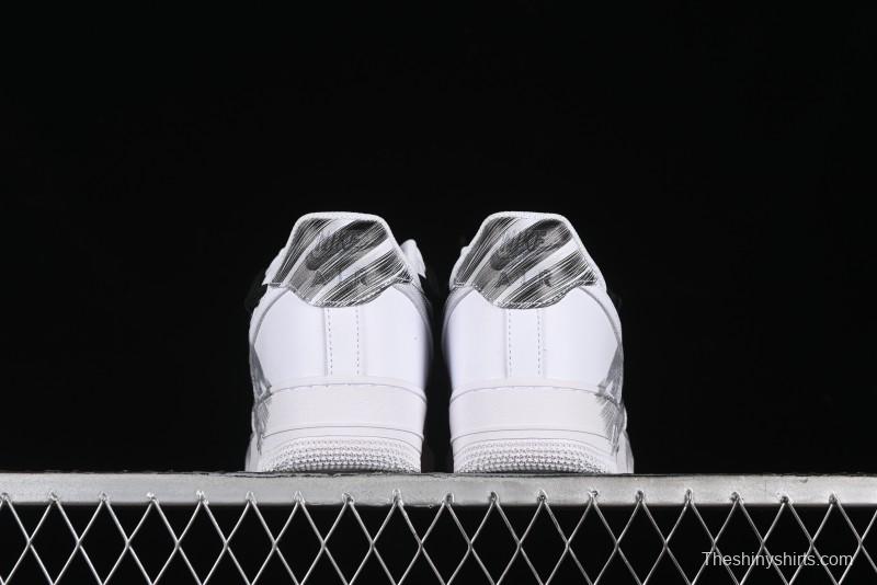 Nike Air Force 1 '07 Low Storm Graffiti Low-Top Casual Sneakers - DD2024-010