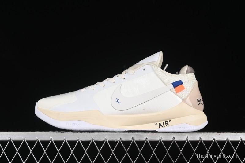 Nike Off-White x Zoom Kobe 5 Professional Basketball Shoes - DB4796-101