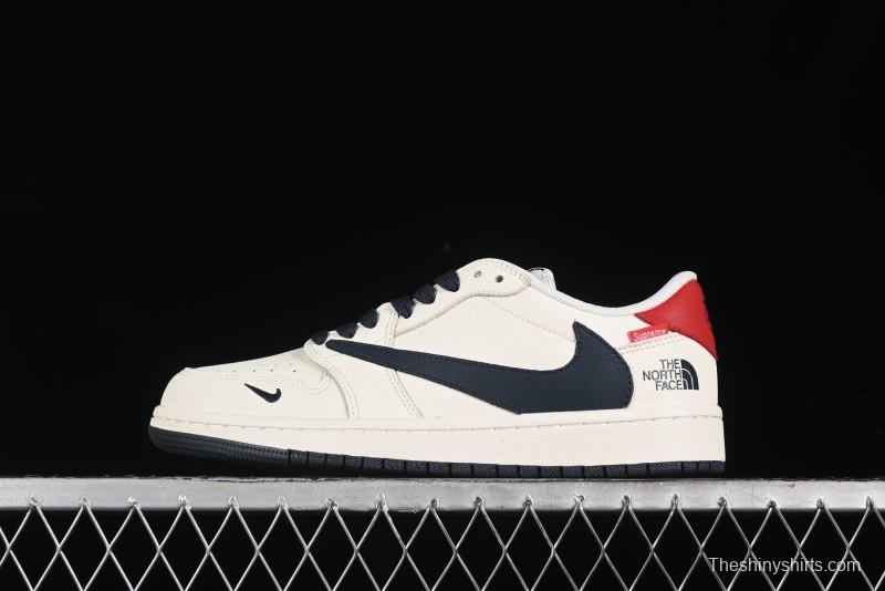 Nike Travis Scott x Fragment Design x Air Jordan 1 Low OG SP AJ1 - DIY1688-0