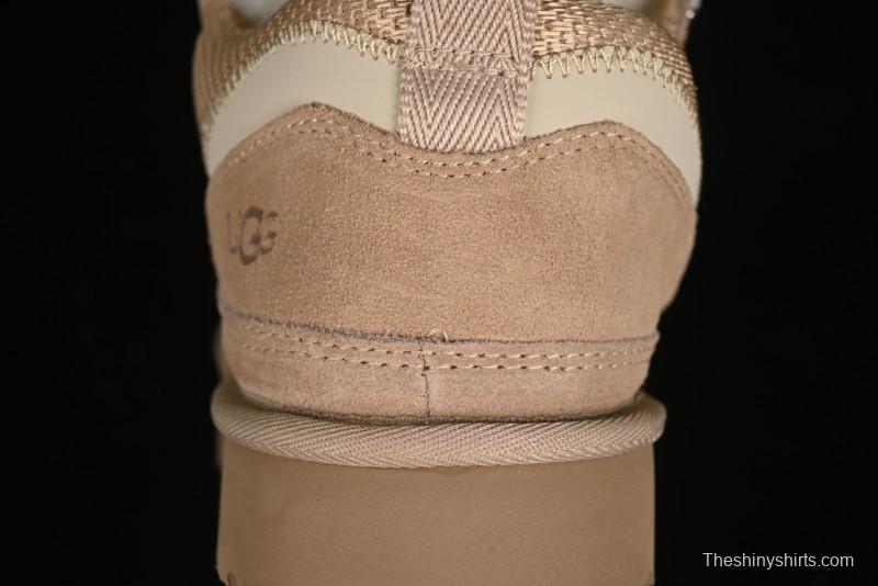 UGG Classic Ultra Mini Melange Low-Top Casual Shoes with Dual-Color Flat Laces - 1144032
