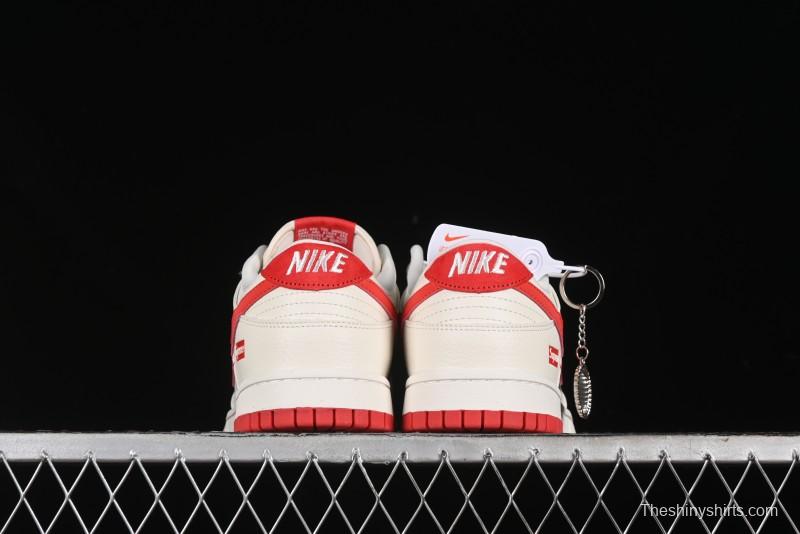 Nike SB Dunk Low Supreme Collaboration Anniversary Customized Low-Top Casual Sneakers - KK1688-031