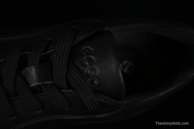 Ecco Street ACE Series Autumn New Retro Fashion Genuine Leather Platform Casual Sneakers - 63336101001