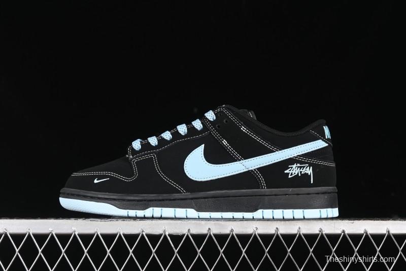 Nike SB Dunk Low Stussy Anniversary Edition Custom High-End Casual Skate Shoes - KK1888-012