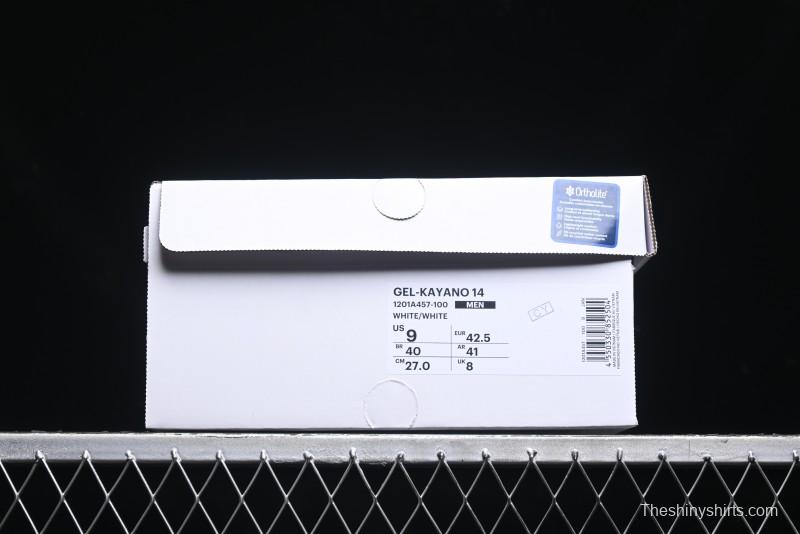 Asics Gel-Kayano 14 Running Shoes with FF BLAST PLUS Cushioning and 3D Visible GEL Technology - 1201A457-100