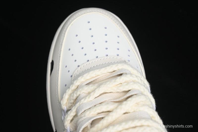 Nike Air Force 1 '07 Low Milk Pig Casual Lace-Up Sneakers - BD7701-110