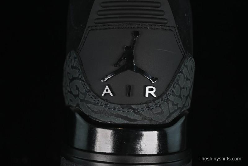 Nike Air Jordan 3 Retro Basketball Shoes in Midnight Black - CT8532-001