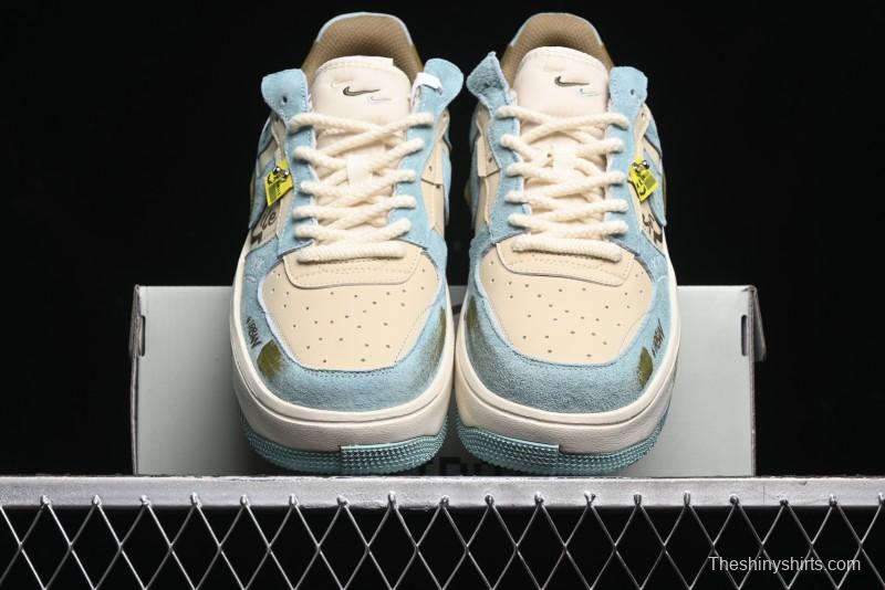 Nike Air Force 1 Fontanka Low Top Casual Sneakers Enjoy Life Custom Design - CW6688-508