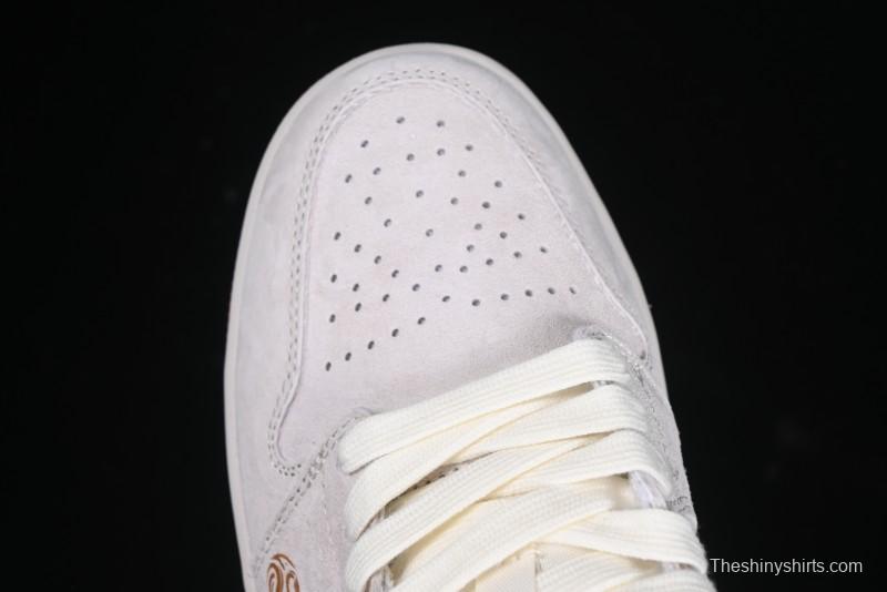 Nike Air Jordan 1 Low Retro Basketball Shoes Snake Year Limited Edition with Red Swoosh - XX3318-513