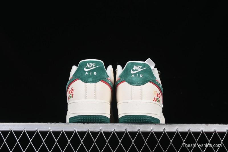 Nike Air Force 1'07 Low Just Collaboration - Christmas Tree Low-Top Casual Sneakers - DF0188-034