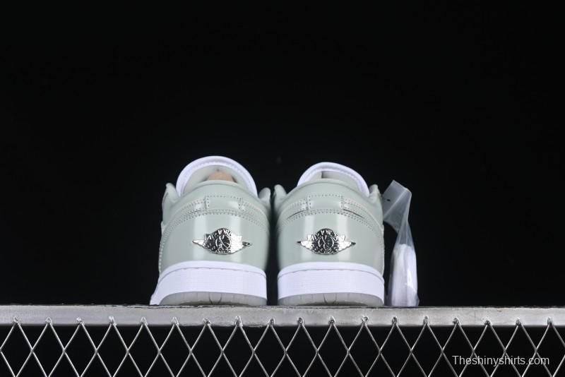 Nike Air Jordan 1 Low AJ1 Amber Green Low-Top Casual Sneakers - HF4078-100