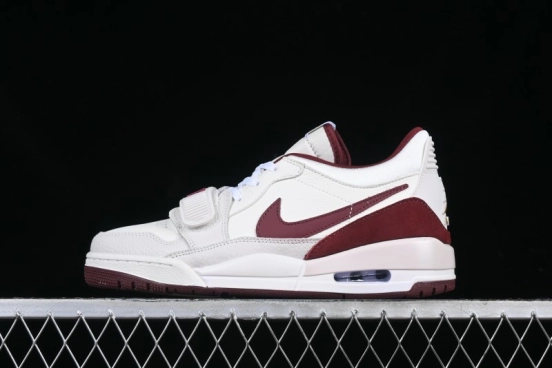 Nike Air Jordan Legacy AJ312 Low Top Sneakers with Velcro Strap and Triple Design - IB4712-161